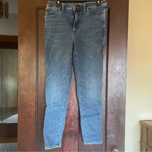 Madewell High Rise 10” Skinny Jeans